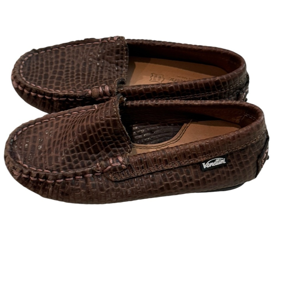 Venettini Reese Leather Loafer Size US 8 EU 24